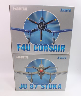 Lot 2041 - A group of 2 1:48th scale Armour aircraft...