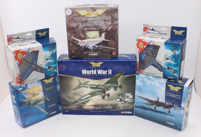 Lot 2043 - A group of 6 boxed Corgi Aviation Archive...