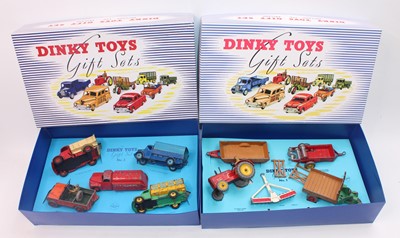 Lot 1432 - Two Dinky gift sets in reproduction boxes, all...