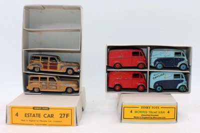 Lot 1437 - A group of 2 Dinky reproduction trade boxes...