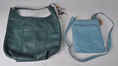 Lot 188 - A Radley of London teal leather lady's...