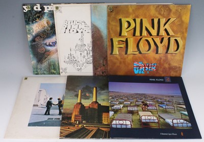 Lot 751 - Pink Floyd, a collection of eight LP's to...