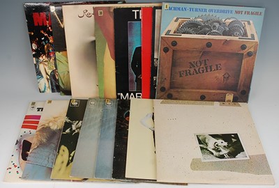 Lot 772 - A collection of LP's to include Bachman Turner...