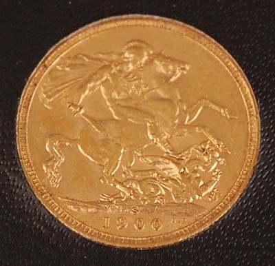 Lot 2036 - Great Britain, 1900 gold full sovereign,...