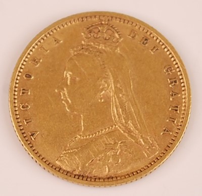 Lot 2070 - Great Britain, 1892 gold half sovereign,...