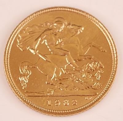 Lot 2064 - Great Britain, 1982 gold half sovereign,...