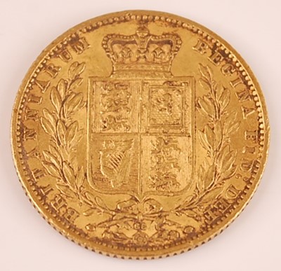 Lot 2028 - Great Britain, 1866 gold full sovereign,...
