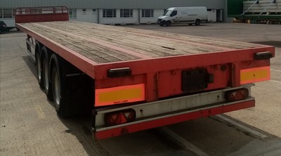 Lot 824 - Montracon 45' Flatbed Trailer, 2005 (C201137)...