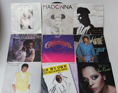 Lot 182 - A large collection of assorted 7" singles,...