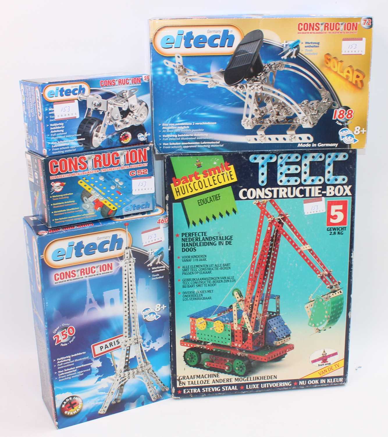 and Lot German/Dutch - 153 Tecc IETech Five items: