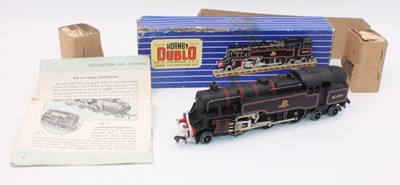 Lot 402 - Hornby Dublo 3-rail EDL18 2-6-4 BR tank loco...