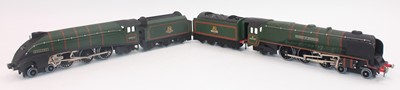 Lot 403 - Two Hornby Dublo3-rail 4-6-2 tender locos,...