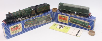 Lot 454 - Two Hornby Dublo 3-rail locos: EDLT20 Bristol...