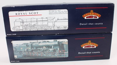 Lot 427 - A Bachmann boxed locomotive group, two...