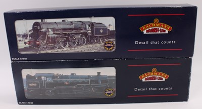 Lot 434 - A Bachmann Railways boxed locomotive group to...