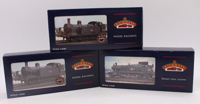 Lot 435 - Three various boxed Bachmann tank locos to...