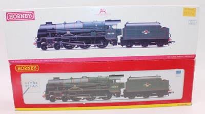 Lot 495 - A Hornby Railways boxed locomotive group to...