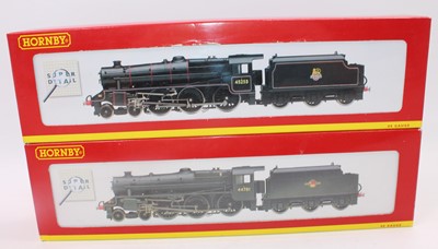 Lot 501 - A Hornby Railways boxed locomotive group, two...