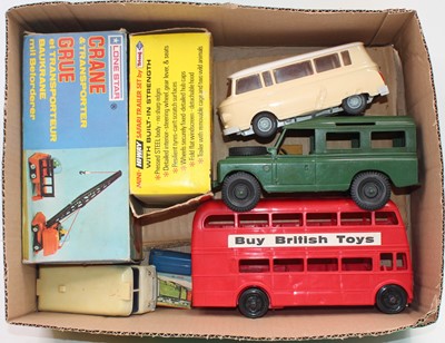 Lot 1924 - A small box of 7 diecast and plastic and...