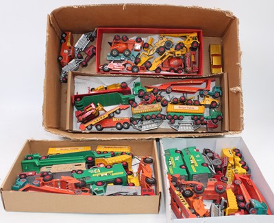 Lot 1246 - One box containing 4 trays of mainly Matchbox...