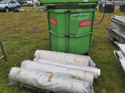 Lot 201c - Industrial Waste Disposal Compactor with bags