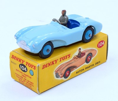 Lot 1461 - Dinky Toys No. 104 Aston Martin DB3S...