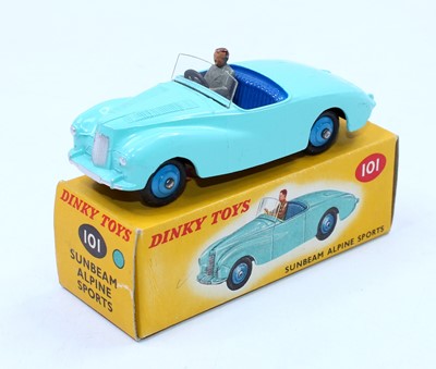 Lot 1469 - Dinky Toys No. 101 Sunbeam Alpine sports car...