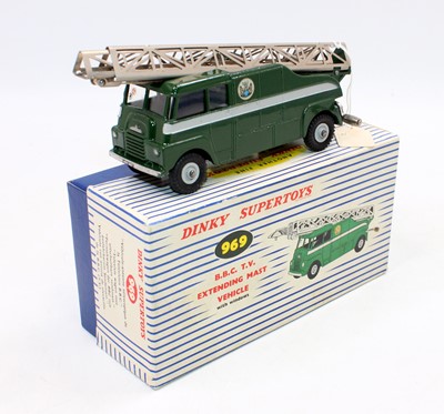 Lot 1497 - Dinky Toys No. 969 BBC TV extending mast...