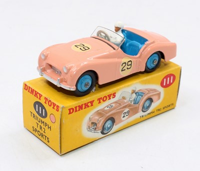 Lot 1500 - Dinky Toys No. 111 Triumph TR2 sports car...
