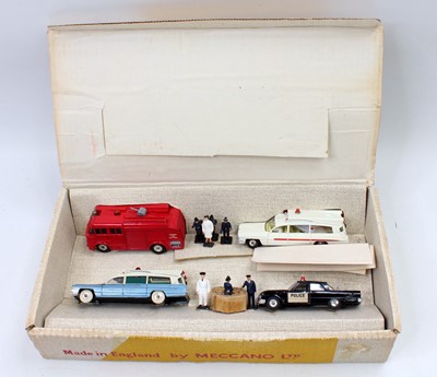 Lot 1505 - Dinky Toys No.298 emergency services gift set,...