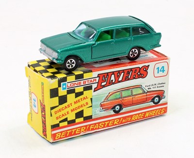 Lot 1816 - Lonestar Flyers No. 14 Ford Zodiac Mk111...