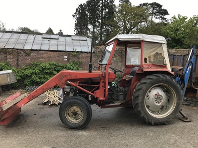 Lot 530 - Massey Ferguson 148 with front loader and...