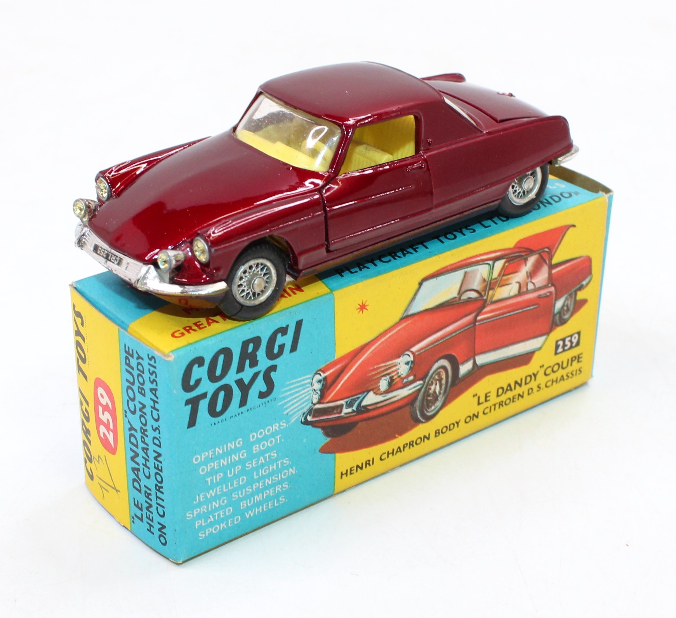 Corgi Toys コーギートイズ 259 シトロエン LE DANDY Corgi Toys コーギートイズ 259 シトロエン LE DANDY Corgi 259