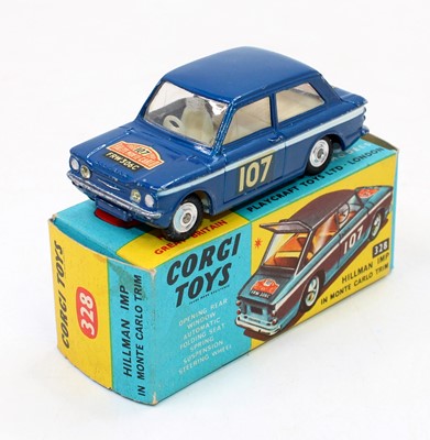 Lot 1142 - Corgi Toys No. 328 Hillman Imp in Monte Carlo...