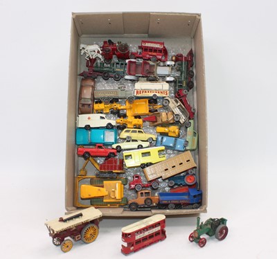 Lot 1247 - A large quantity of unboxed play-worn Matchbox...