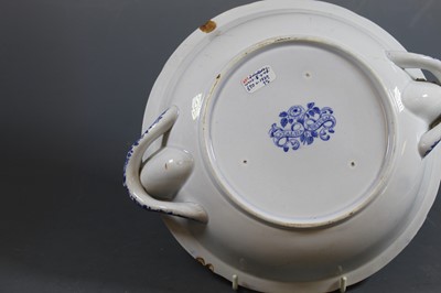Lot 8 - An early 19th century continental warming dish,...
