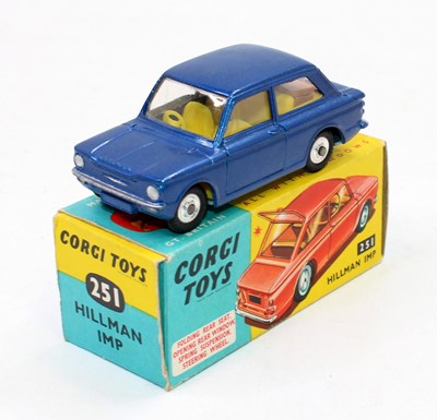 Lot 1146 - Corgi Toys No. 251 Hillman Imp saloon...