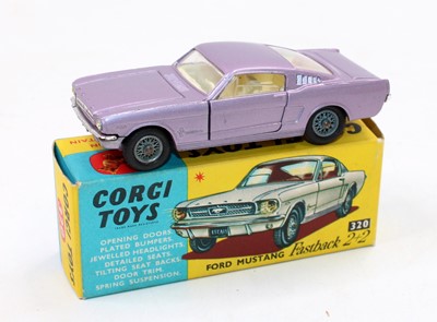 Lot 1154 - Corgi Toys, 320 Ford Mustang Fastback 2+2,...