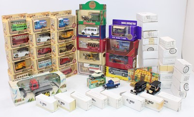 Lot 2116 - A box of modern Lledo collectables and a few...