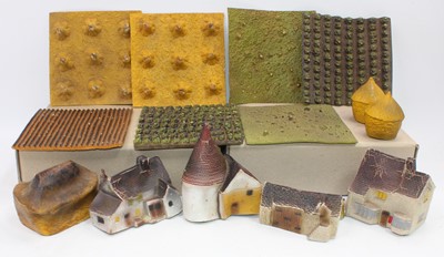 Lot 1941 - Two small trays of Spot-On Cotswold village...