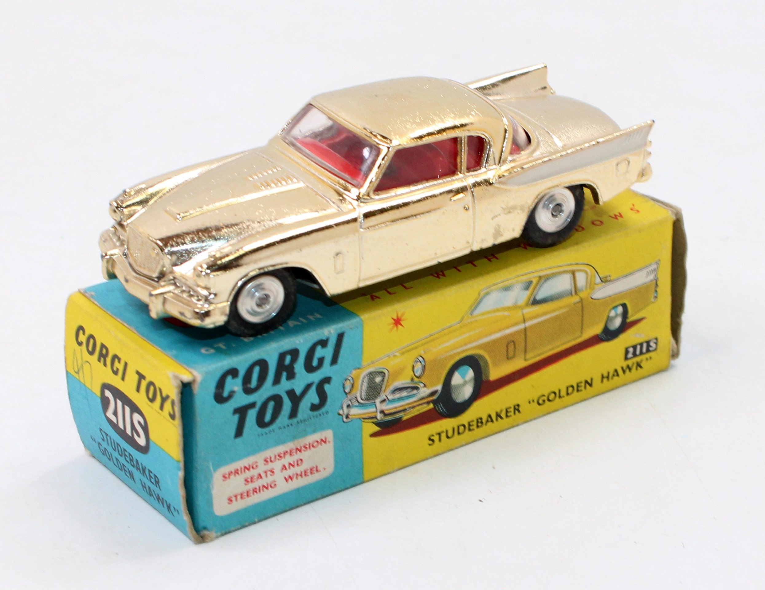 corgi toys studebaker golden hawk