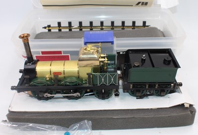 Lot 5 - An Aster live steam model of a Lion 0-4-2...