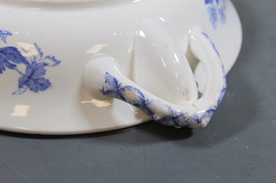 Lot 9 - A Victorian Charles Dimmock & Co bone china...