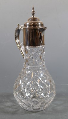Lot 53 - A Royal Doulton crystal claret jug, with...
