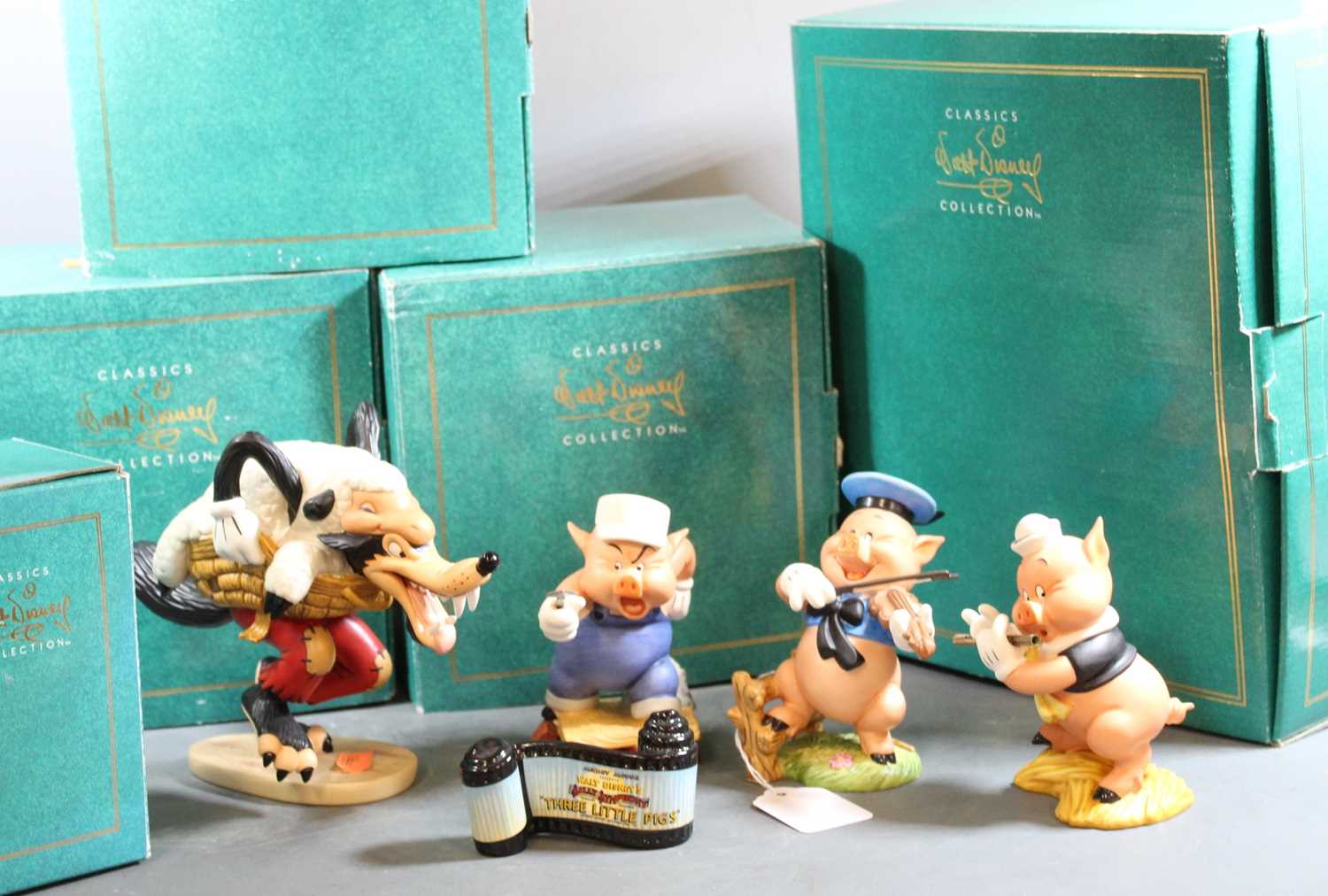 Lot 18 - A set of four Walt Disney Classics Collection...