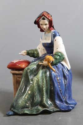 Lot 72 - A collection of five Royal Doulton figurines...