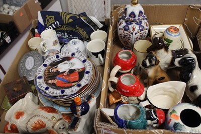 Lot 105 - Two boxes of miscellaneous items to include...