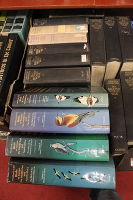 Lot 110 - Two boxes of books, many being Folio Society...
