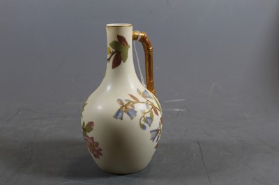 Lot 241 - A Royal Worcester blush ivory vase, the flared...