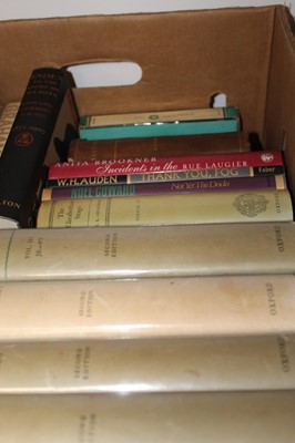 Lot 131 - Three boxes of mixed hardback books, various...